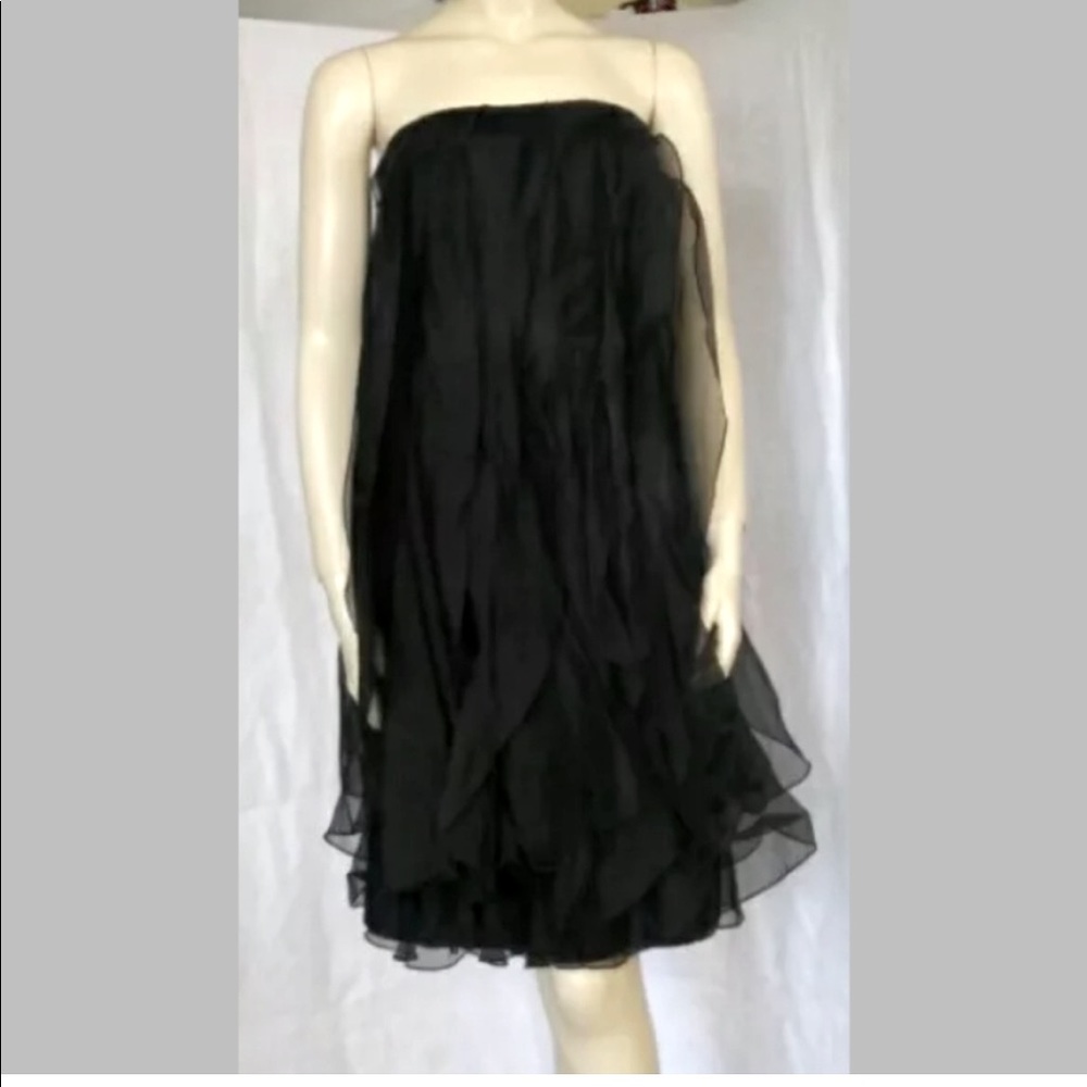 St. John Couture Strapless Dress